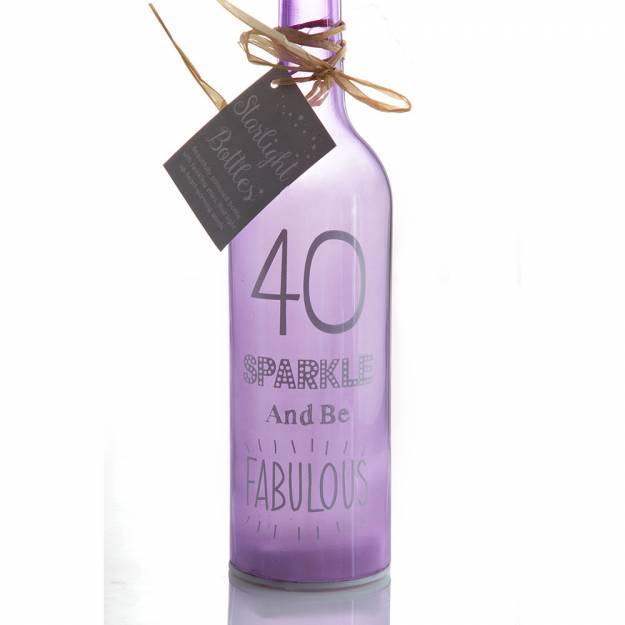 40th Birthday - Starlight Bottle