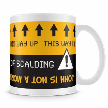 This Way Up Personalised Mug