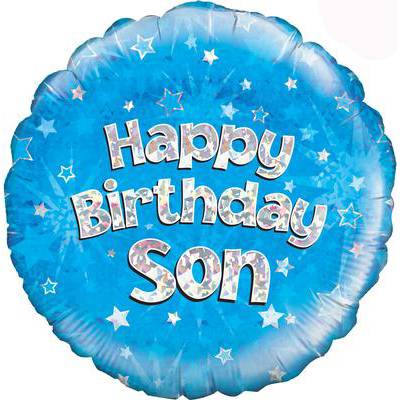 Balloon in a Box - Happy Birthday Son