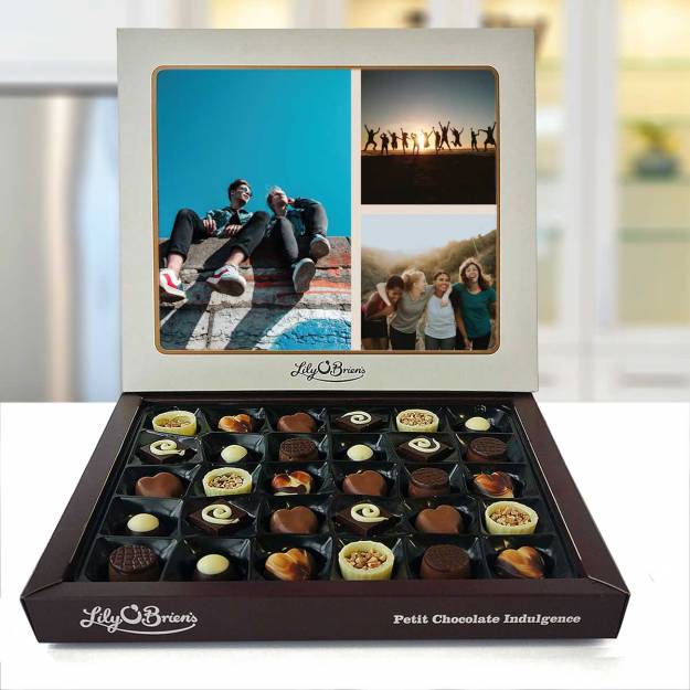 Any Three Photo Personalised Chocolate Box 290g