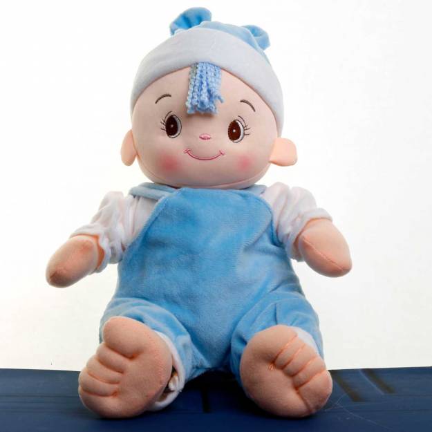 Personalised Baby Plush Velour Toy