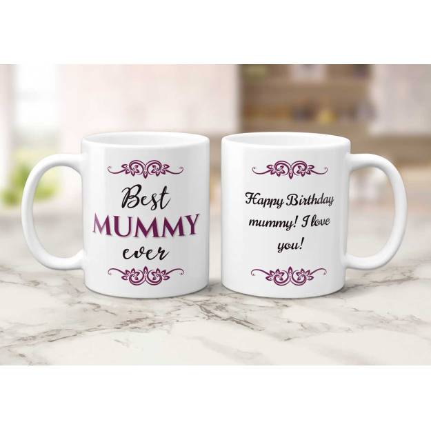 Any Message Best Any Title Ever Burgundy - Personalised Mug