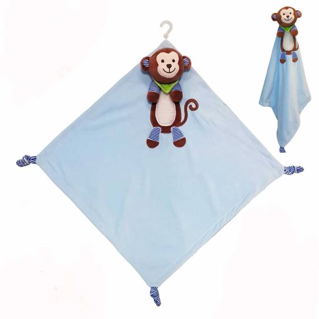 Large Monkey Comforter - Personalised