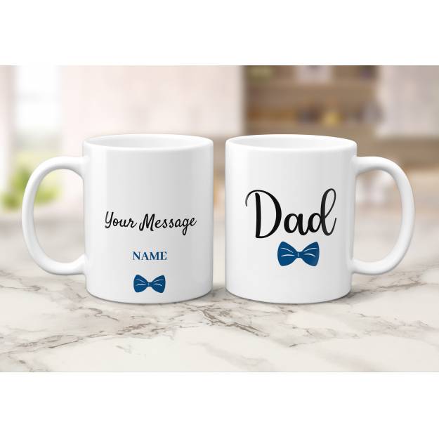 Mum and Dad and Any Message - Personalised Mug