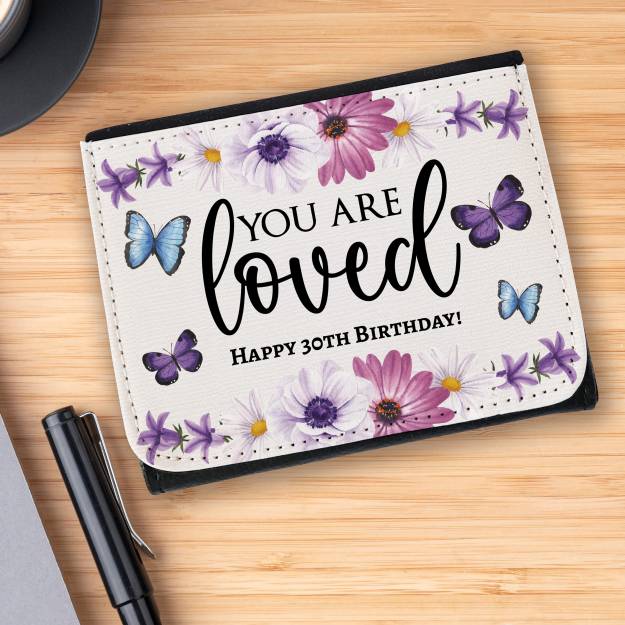 You are Loved Wallet - Black