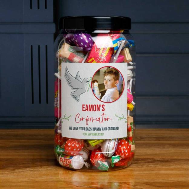 Confirmation - Personalised Sweets Jar