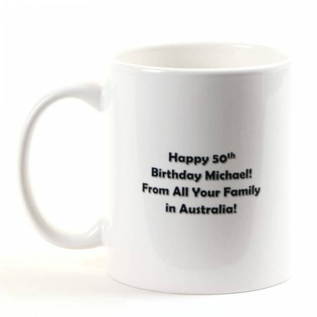 Happy Birthday Personalised Mug