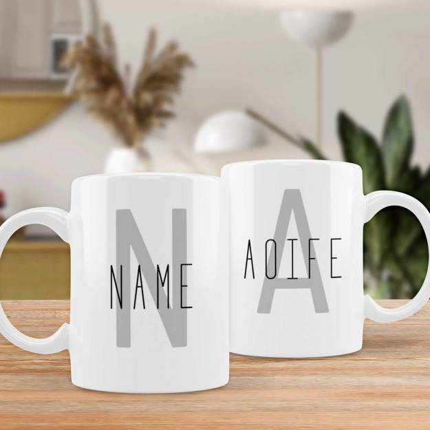 Any Initial And Name - Personalised Mug