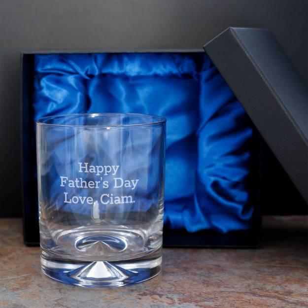 Any Message - Whiskey Glass in Presentation Box