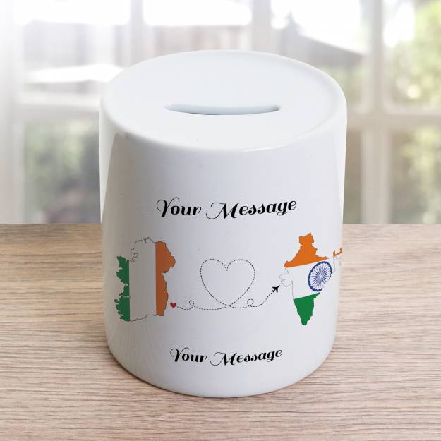 Sending Love - Personalised Money Box