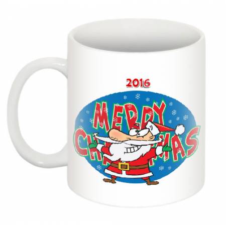 Merry Christmas Santa Personalised Mug