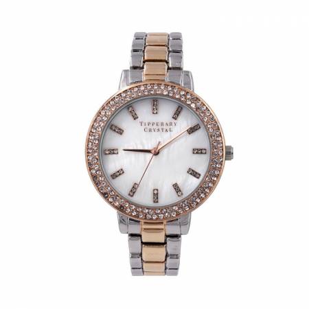 Tipperary Crystal Sophie Rose Gold Watch