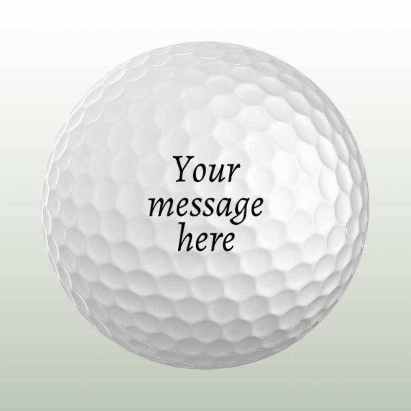 Best Dad Personalised Golf Ball