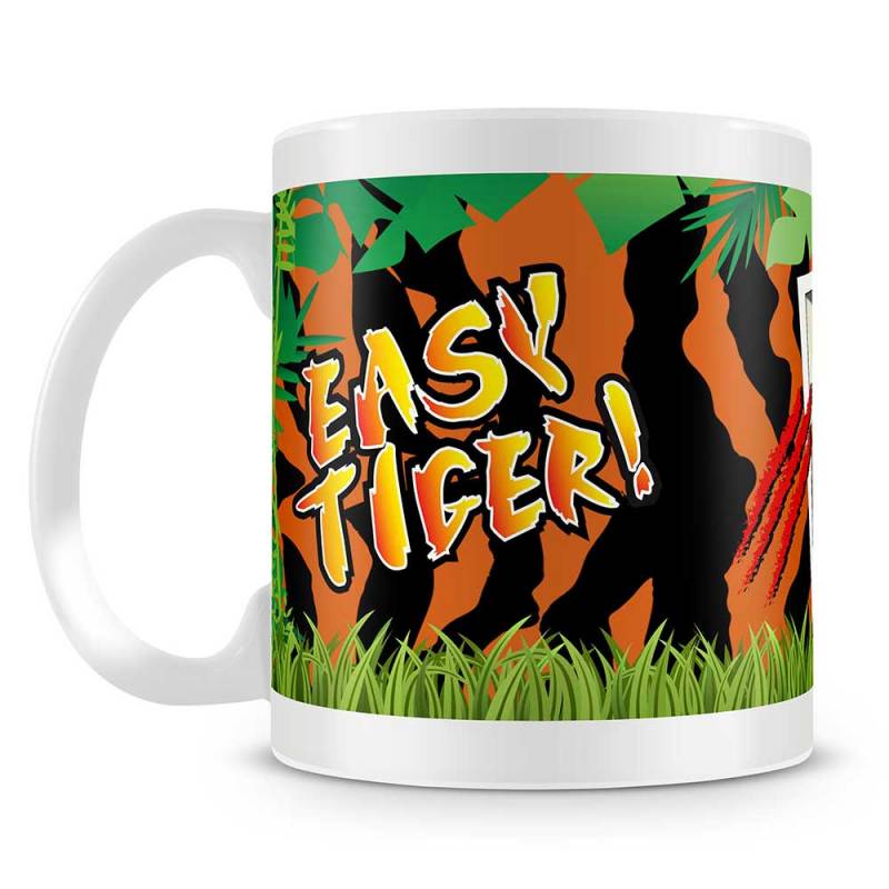 Easy Tiger Personalised Photo Mug