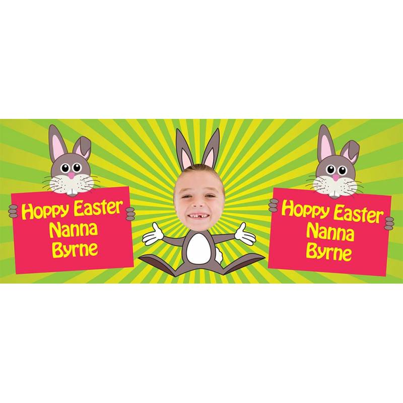 Hoppy Easter Personalised Photo Mug