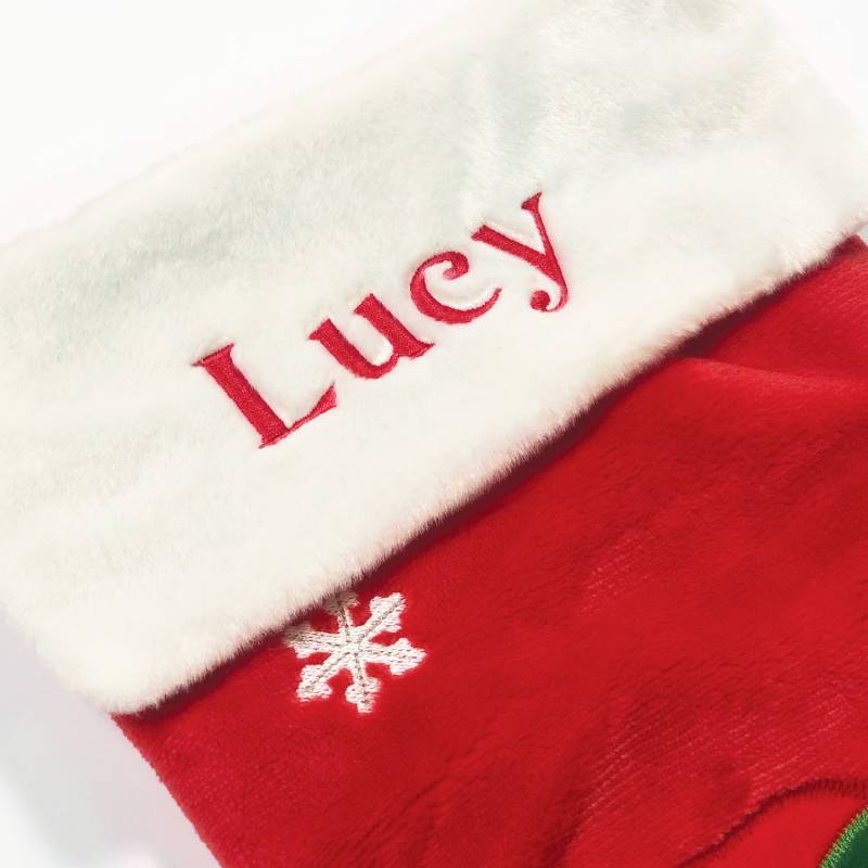 Snowman Personalised Stocking