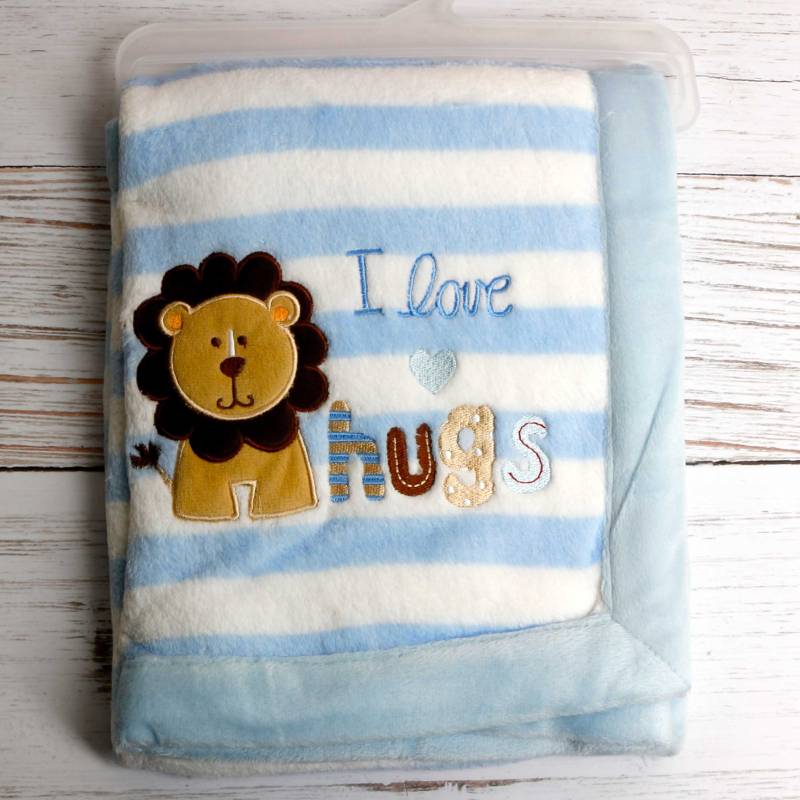 I Love Hugs Blanket - Personalised