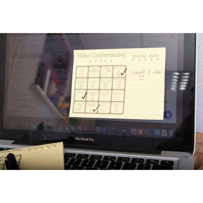 Virtual Meeting: Bingo Notepad