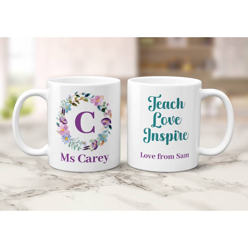Teach Love Inspire - Personalised Mug