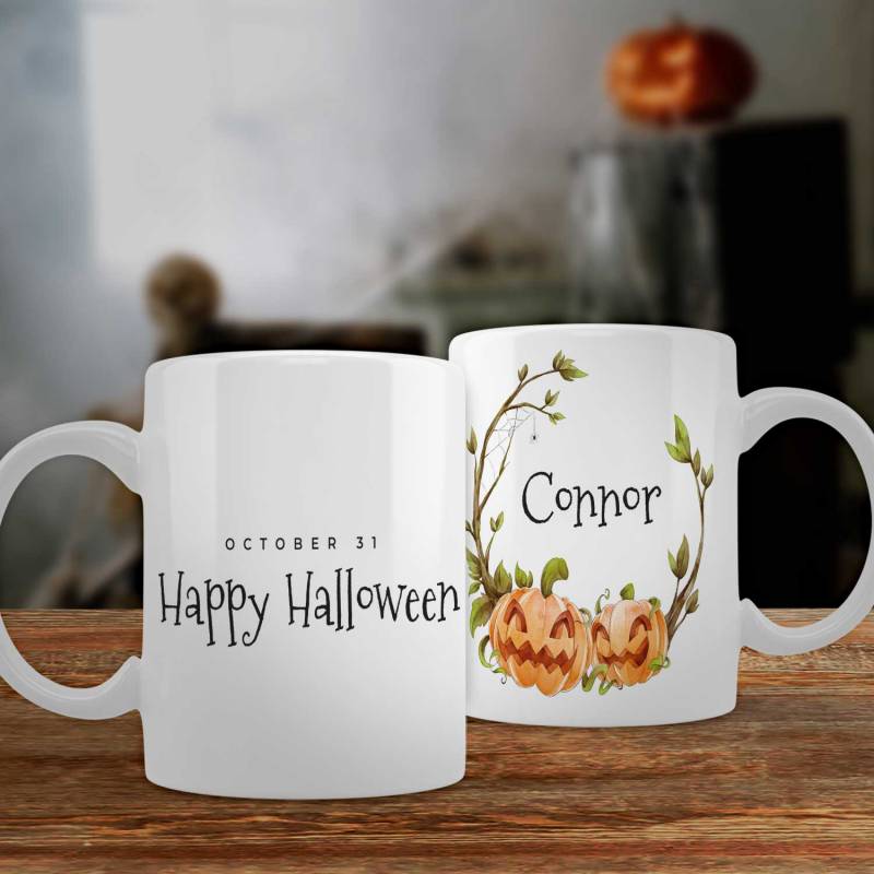Pumpkin Vines - Personalised Mug