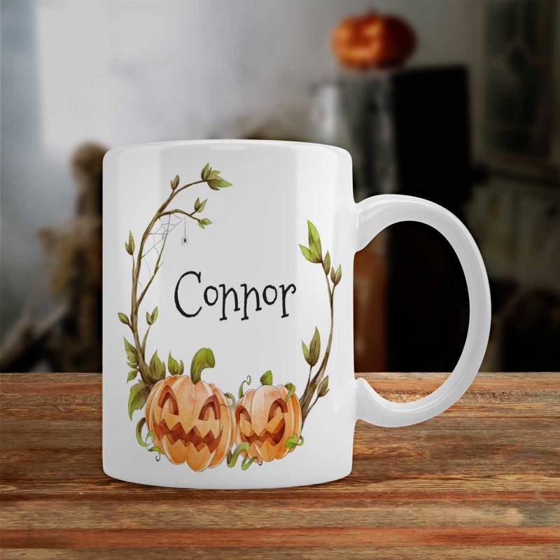 Pumpkin Vines - Personalised Mug