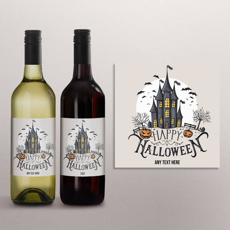 Haunted Castle - Personalised Wine