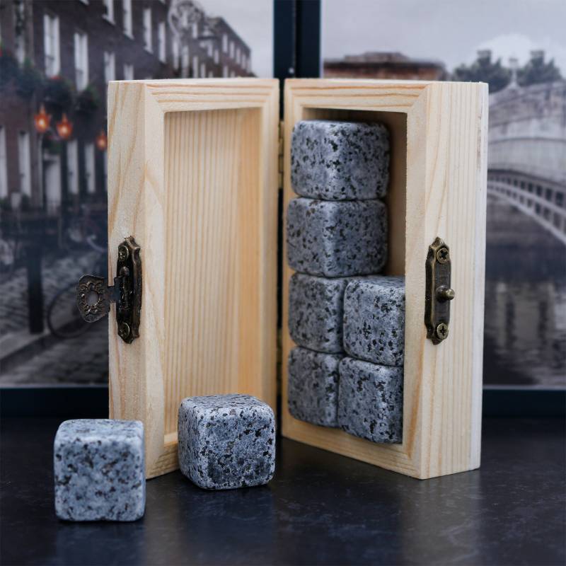Any Name and Message - Whiskey Cooling Stones (8pcs set)