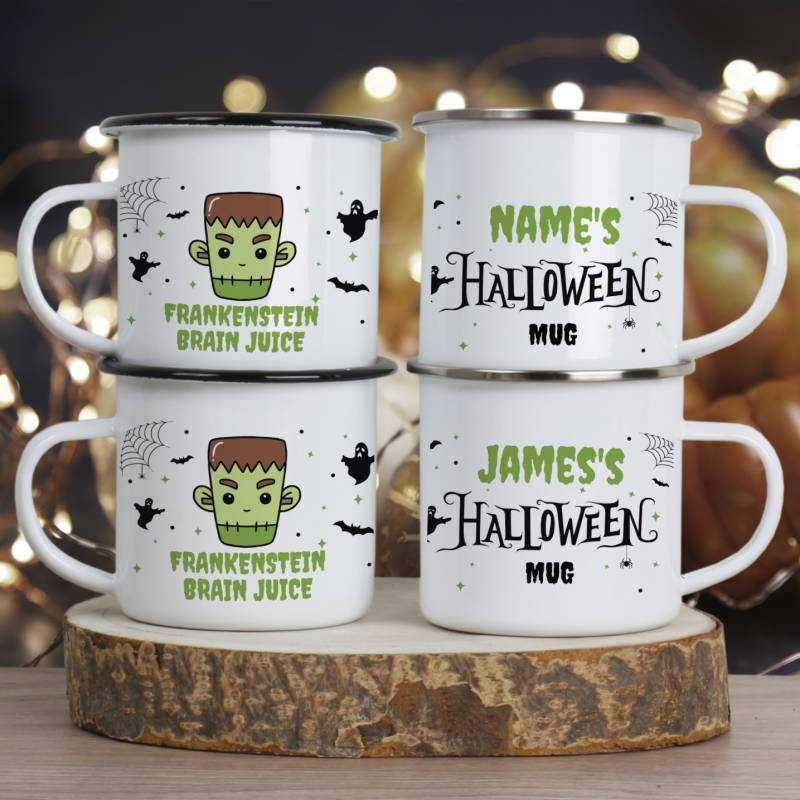 Name's Halloween Mug, Spooky Juice - Personalised Enamel Mug_DUPLICATE