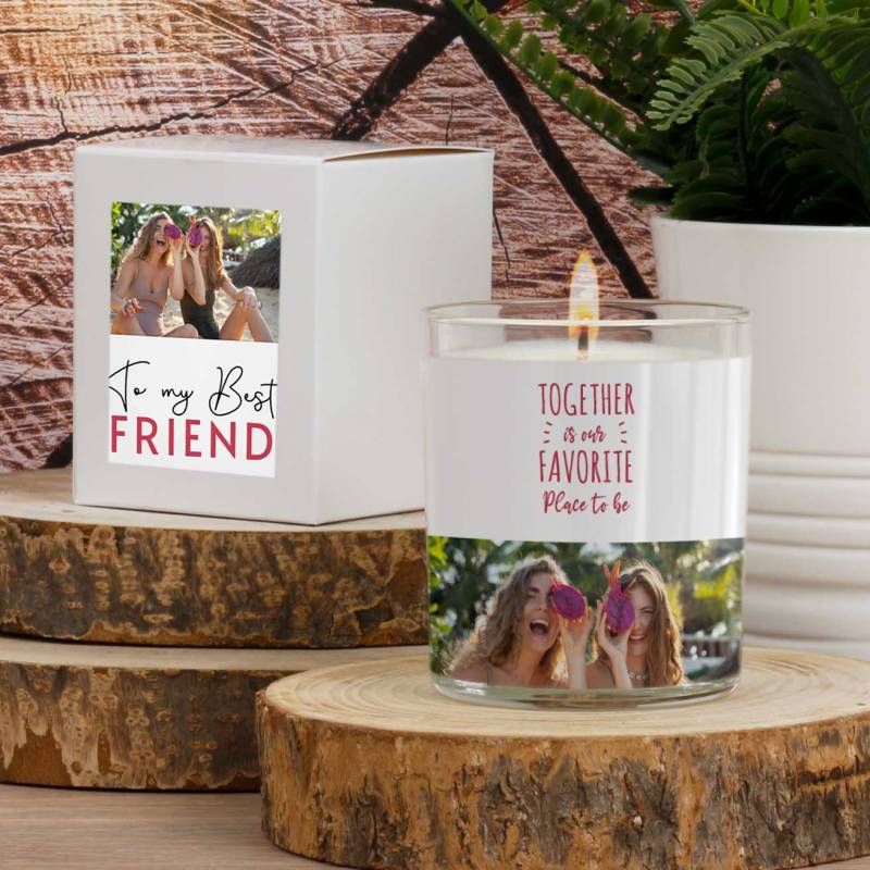 Any Photo - Personalised Scented Candle
