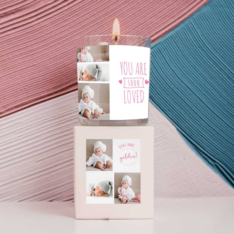 Any Photo - Personalised Scented Candle