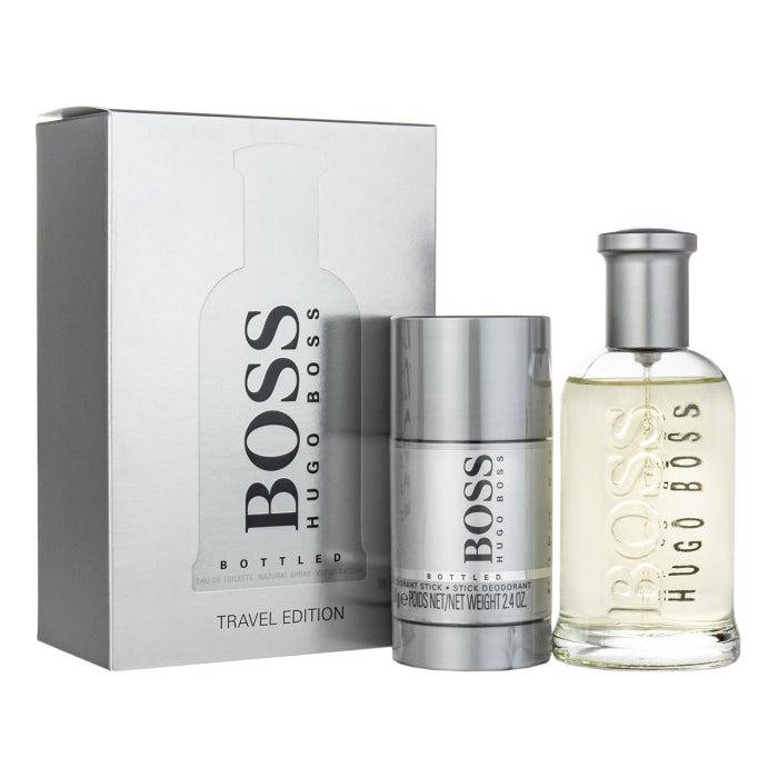 Hugo Boss Boss Bottled Gift Set 100ml EDT + Deodorant Stick 75ml