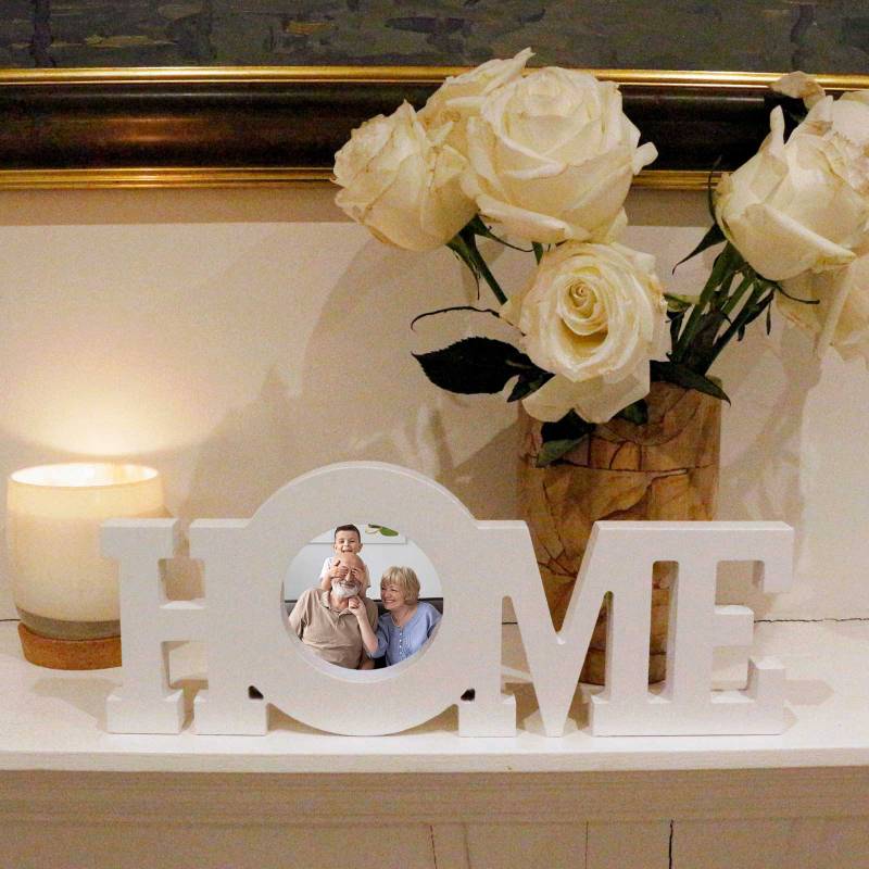 Personalised Photo HOME Sign