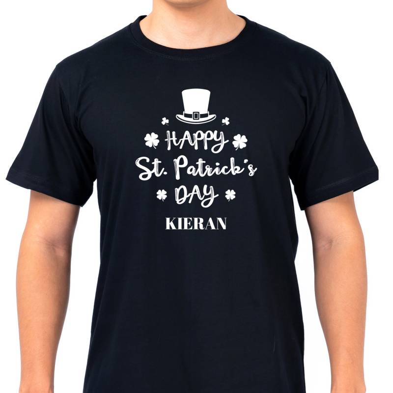 Happy St Patrick's Day - Black T-Shirt