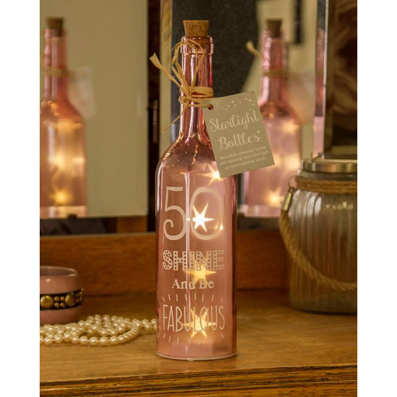 50th Birthday - Starlight Bottle