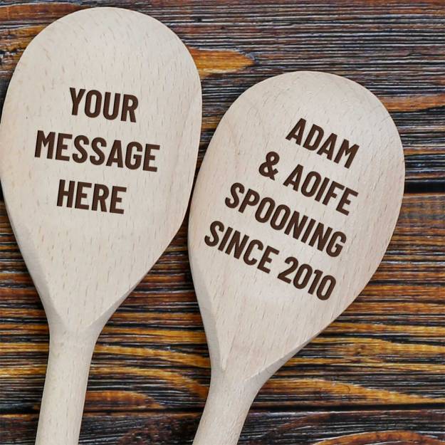 Any Text - Personalised Wooden Spoon