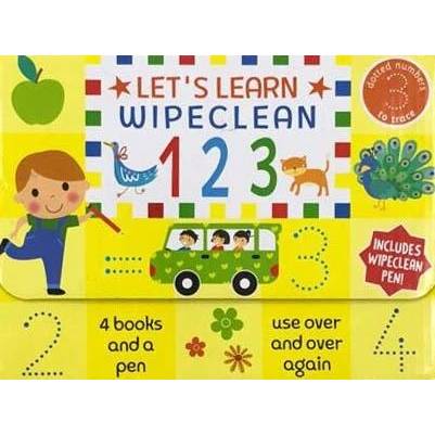 Let's Learn Wipe Clean - 123