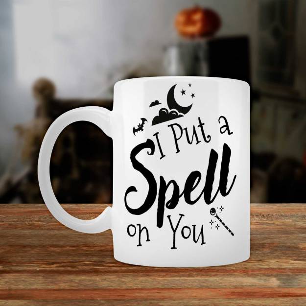 Any Message I Put A Spell On You - Personalised Mug