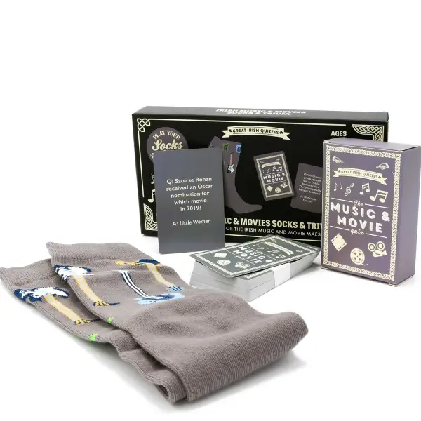 Irish Music & Movie Trivia and Socks