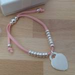 Personalised Benitas Friendship Bracelet - Pink