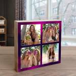 Any 4 Photos (5 different styles) - Wooden Photo Blocks