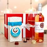 Rosé Wine & Chocolate Gift Hamper