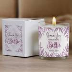 Thank You Any Name - Personalised Scented Candle