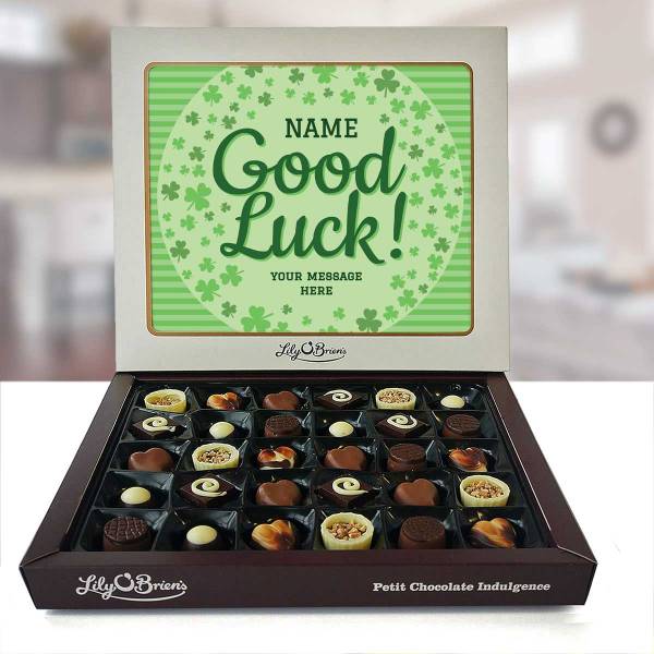 Good Luck Personalised Chocolate Box 290g
