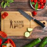 Licence To Grill Engraved Chopping Board (male)