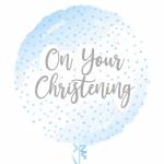 On Your Christening Blue Balloon in a Box