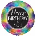 Happy Birthday To You Rainbow Balloon in a Box