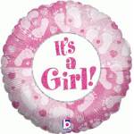 It's a Girl Balloon in a Box