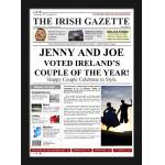 Couple Of The Year Newspaper Spoof
