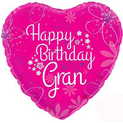 Happy Birthday Gran Balloon in a Box