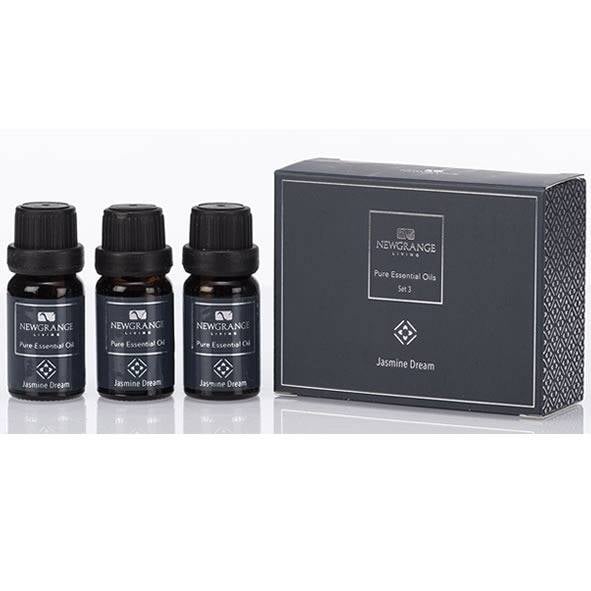 Set of 3 Lavender, Lemongrass & Jasmine Dream Pure Essential Oil - Newgrange Living